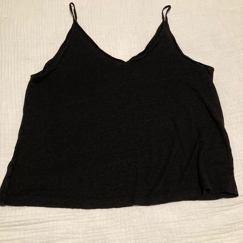 LOFT Double V Linen Camisole